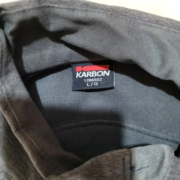 Karbon‎ Gray Softshell Jacket with Pink Zipper - Size Large - Picture 5 of 9